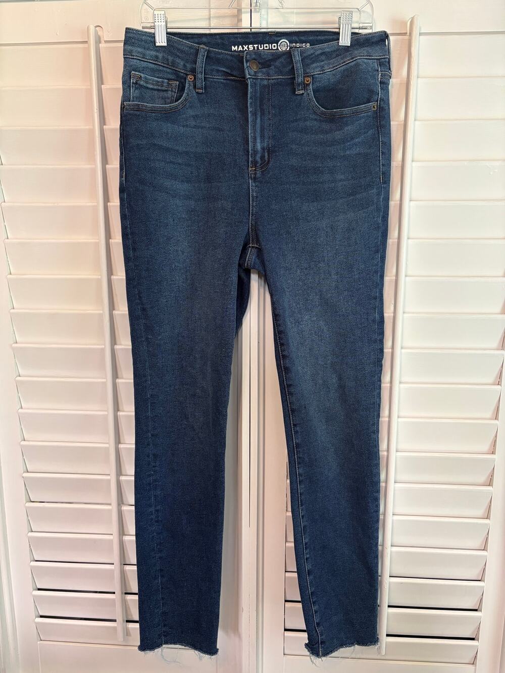 Max Studio High Rise Skinny Jeans Size 12